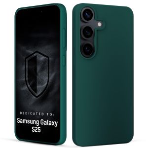 Silikónové puzdro pre Samsung Galaxy S25 - 3mk HARDY® Mellow Case™ Green