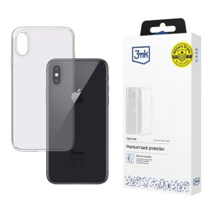 Puzdro na Apple iPhone Xs - 3mk Clear Case
