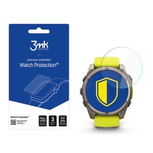 Ochranné sklo na displej smart hodinek Garmin Fenix 8 Solar/Sapphire 51mm - 3mk Watch Protection