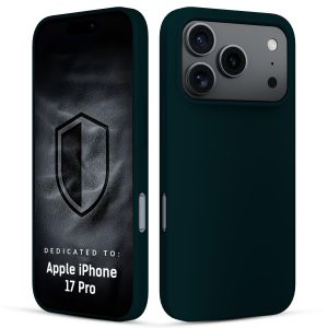 Silikónové puzdro pre Apple iPhone 17 Pro - 3mk HARDY® Mellow Case™ Dark Green