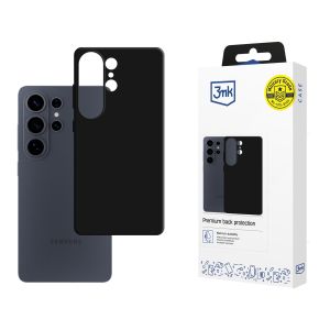 Silikónové puzdro s MagSafe pre Samsung Galaxy S26 Ultra - 3mk HARDY® Mellow MagCase™ Black