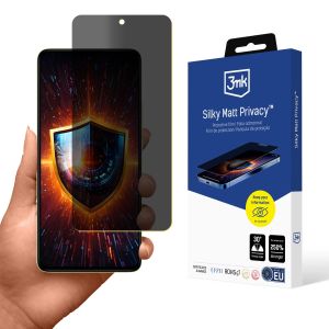 Fólia na súkromie pre Redmi Note 14 4G - 3mk Silky Matt Privacy
