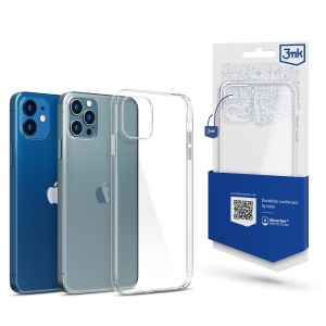 Puzdro na Apple iPhone 12/12 Pro - 3mk Clear Case