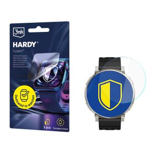 Hybrid glass for smartwatch Amazfit Active 3 Premium - 3mk HARDY® Fusion Watch Protection™
