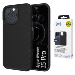 Pancerne puzdrá z MagSafe na Apple iPhone 15 Pro - 3mk HARDY® Shockproof MagCase™