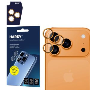 Ochrana objektívu na Apple iPhone 17 Pro/ iPhone 17 Pro Max - HARDY Lens Protection Pro  Orange