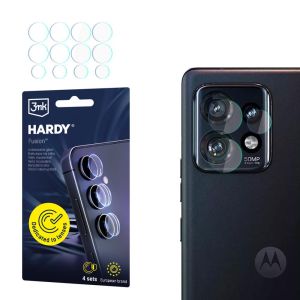 Sklíčko na objektív fotoaparátu pre Motorola Edge 50 Pro - 3mk HARDY® Fusion Lens Protection™