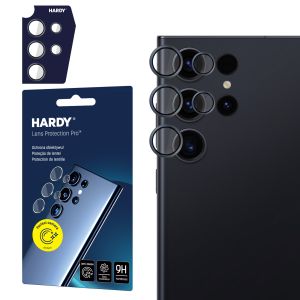 Ochrana objektívu na Samsung Galaxy S23 Ultra - HARDY Lens Protection Pro Black