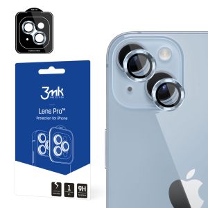 Sú tvrdené sklo na objektív fotoaparátu pre Apple iPhone 14 Plus - 3mk Lens Protection Pro Sierra Blue