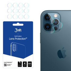 Sklo na objektív fotoaparátu pre Apple iPhone 12 Pro - 3mk Lens Protection