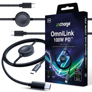 Kábel 1.5m USB-C USB-C 3mk incharge® OmniLink 100W PD™