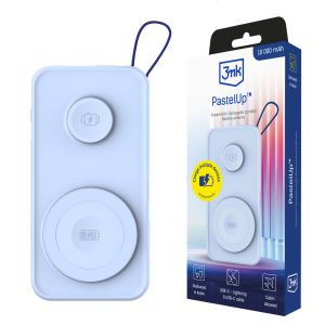Powerbank 3mk PastelUp 10,000mAh 22.5W MagSafe QI USB-A USB-C Lightning