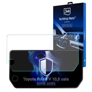 Matná ochranná fólia na displej navigácie pre Toyota RAV4 V 2019- – 3mk TechWrap Matte™ Center Display