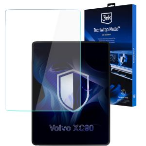 Matná ochranná fólia na displej navigácie pre Volvo XC90 2025- – 3mk TechWrap Matte™ Center Display