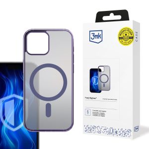 Puzdro na Apple iPhone 14 Plus - 3mk Frosty MagCase Purple