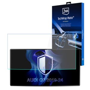 Matná ochranná fólia na displej prístrojového štítu pre AUDI Q7 2019-24 - 3mk TechWrap Matte Cluster™