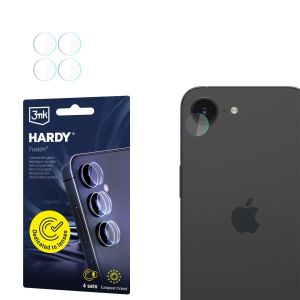 Sklíčko na objektív fotoaparátu pre Apple iPhone 16E/ iPhone 17E - 3mk HARDY® Fusion Lens Protection™