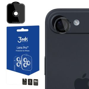 Tvrdené sklo na objektív fotoaparátu pre Apple iPhone Air - 3mk Lens Protection Pro Black