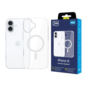 Pancierové puzdro s MagSafe na Apple iPhone 16 - 3mk EverClear MagCase