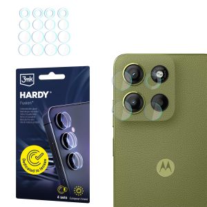 Sklíčko na objektív fotoaparátu pre Motorola Moto G15 / G15 Power - 3mk HARDY® Fusion Lens Protection™