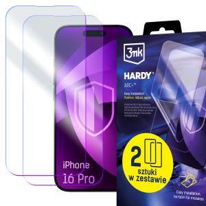 2x Ochranná fólia na Apple iPhone 16 Pro - 3mk HARDY® ARC+