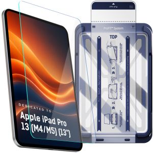 Púzdro z tvrdeného skla s aplikátorom na Apple iPad Pro 13 (M4/M5) (13inch) - 3mk HARDY® GlassTab ProFIT™