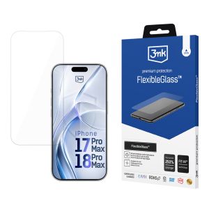 Nerozbitné hybridné sklo na Apple iPhone 17 Pro Max/ 18 Pro Max - 3mk FlexibleGlass