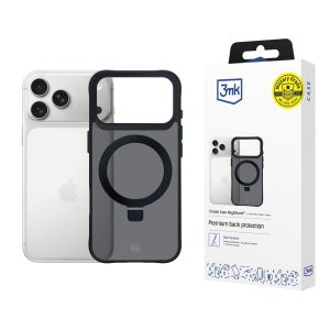 Puzdro na Apple iPhone 17 Pro/ 18 Pro - 3mk Smoke Case Mag&Stand