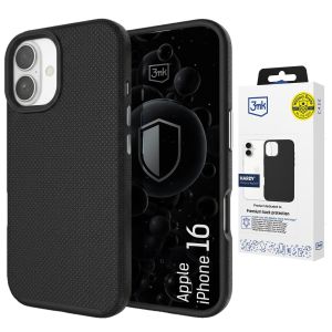 Pancierové puzdro s MagSafe na Apple iPhone 16 - 3mk HARDY® Shockproof MagCase™