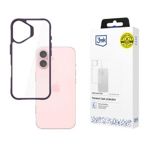 Obal na Apple iPhone 16 - 3mk Satin Armor Case+ Purple