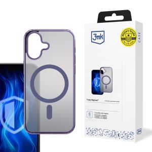 Puzdro na Apple iPhone 16 Plus - 3mk Frosty MagCase Purple