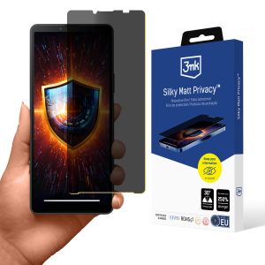Fólia na súkromie pre Sony Xperia 10 V - 3mk Silky Matt Privacy