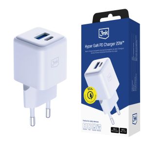 Sieťová nabíjačka 3mk Hyper GaN Charger 20W QC4+ PD PPS USB-C USB-A
