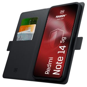 Puzdro s klapkou pre Redmi Note 14 5G – 3mk HARDY® Foldy Case™