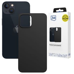 Silikónové puzdro s MagSafe pre Apple iPhone 14 Plus - 3mk HARDY® Mellow MagCase™ Black