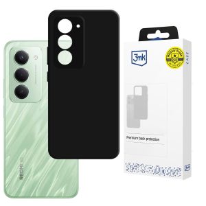 Trendy silikonové puzdro na Redmi 15 4G - 3mk HARDY® Mellow Case™ Black