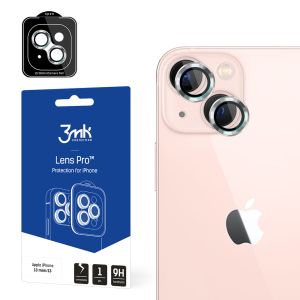 Tvrdené sklo na objektív fotoaparátu pre Apple iPhone 13 3mk Lens Protection Pro Silver