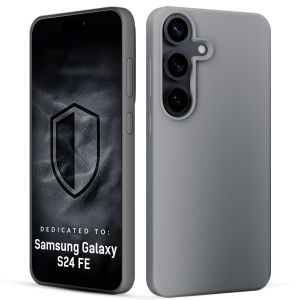 Silikónové puzdro pre Samsung Galaxy S24 FE - 3mk HARDY® Mellow Case™ Gray