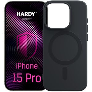 Elastické puzdro s MagSafe na Apple iPhone 15 Pro - 3mk HARDY® Haptica MagCase™