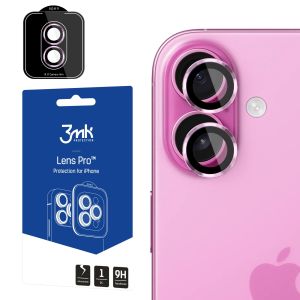 Tvrdené sklo na objektív fotoaparátu pre Apple iPhone 17 3mk Lens Protection Pro Light Purple