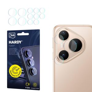 Sklíčko na objektív fotoaparátu pre Huawei Pura 80 Pro - 3mk HARDY® Fusion Lens Protection™