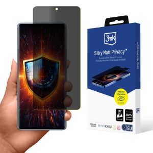 Fólia na súkromie pre Redmi Note 14 Pro 4G - 3mk Silky Matt Privacy