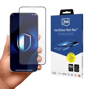 Matné tvrdené sklo na Apple iPhone Air - 3mk HardGlass Matt Max