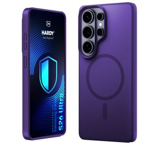 Dymové puzdro s MagSafe pre Samsung Galaxy S26 Ultra – 3mk HARDY® Hazy MagCase™ Purple