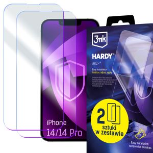 2x Ochranná fólia na Apple iPhone 14/14 Pro - 3mk HARDY® ARC+