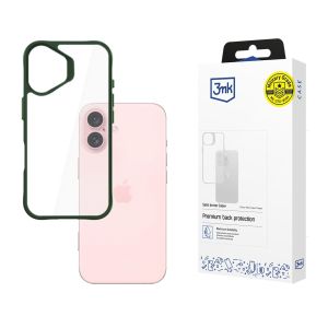 Obal na Apple iPhone 16 - 3mk Satin Armor Case+ Green