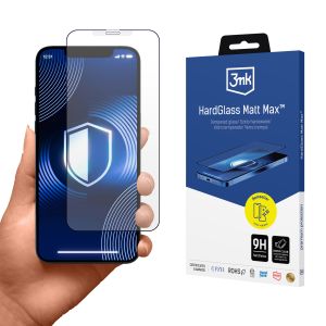 Matné tvrdené sklo na Apple iPhone X/XS/11 Pro - 3mk HardGlass Matt Max