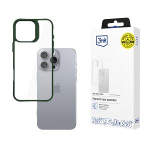 Obal na Apple iPhone 16 Pro Max - 3mk Satin Armor Case+ Green