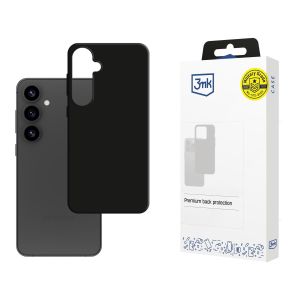 Silikónové puzdro pre Samsung Galaxy S25+ - 3mk HARDY® Mellow Case™ Black