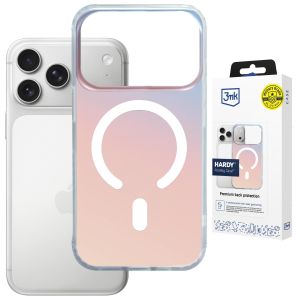 Holografické puzdro s MagSafe na Apple iPhone 17 Pro/ 18 Pro - 3mk HARDY® PrisMag Case™